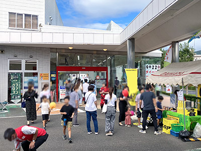 マルシェの様子